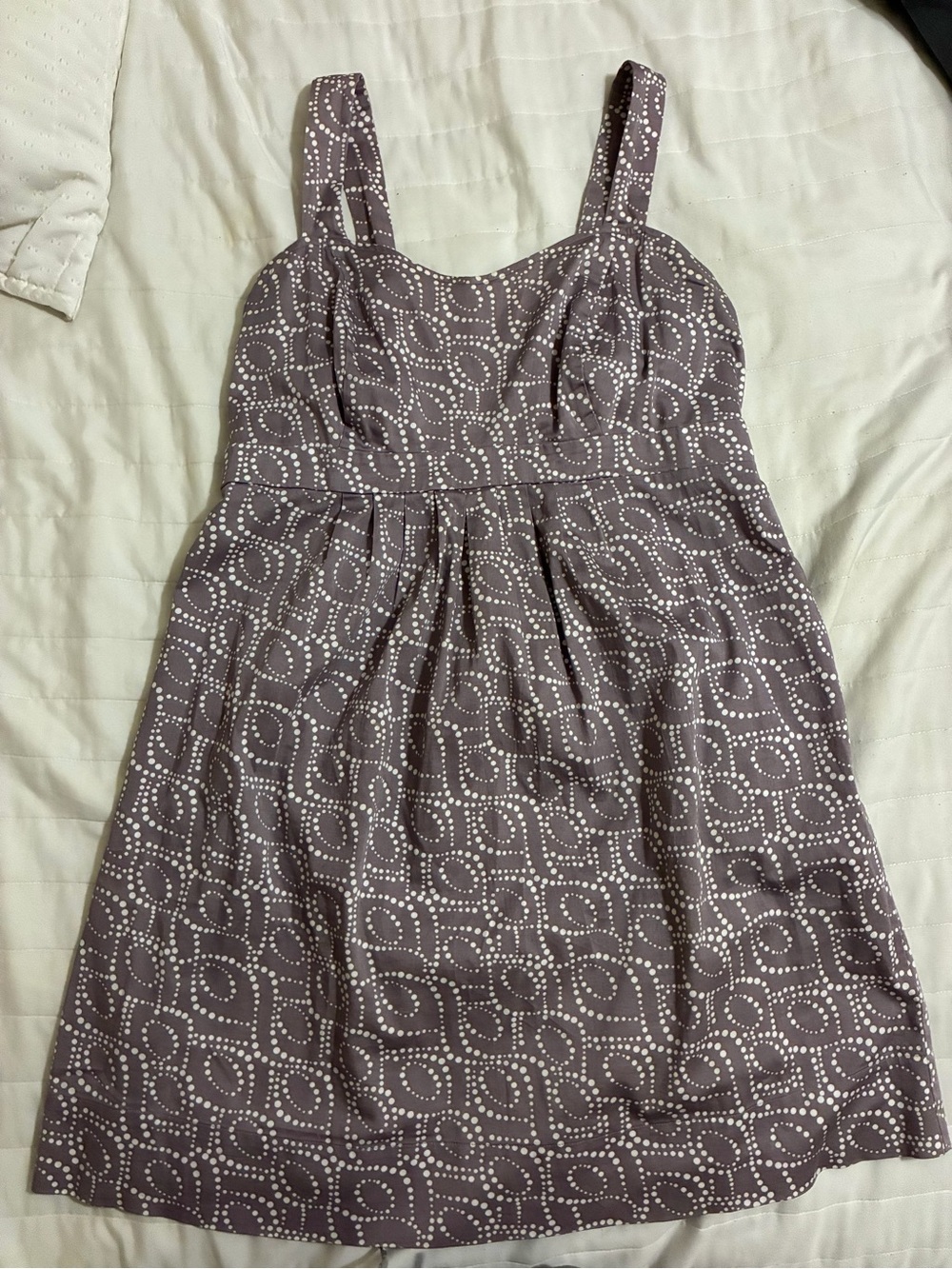 Motherhood Maternity Women's Sleeveless Grey Printed Sundress XL